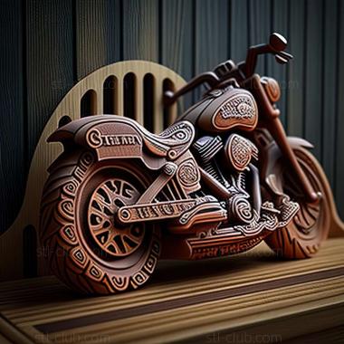 3D модель Harley Davidson Softail Slim (STL)